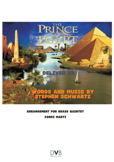 Deliver Us from THE PRINCE OF EGYPT (arr. JORDI MARTI)