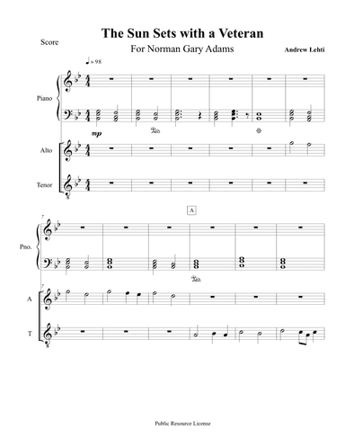 The Sunsets with a Veteran