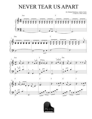 Never Tear Us Apart (arr. Johnny Sonntag)