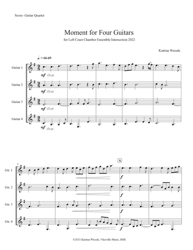 Moment for Four Guitars
