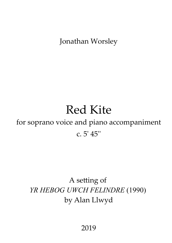 Red Kite [Welsh language]