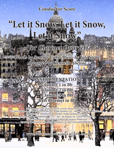 Let It Snow! Let It Snow! Let It Snow! (arr. Kenneth Abeling)