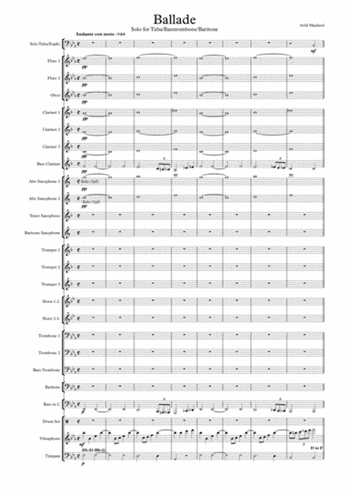 Ballade for Tuba and Concert Band