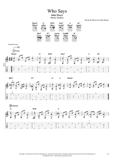 Who Says (arr. Superfly Music)