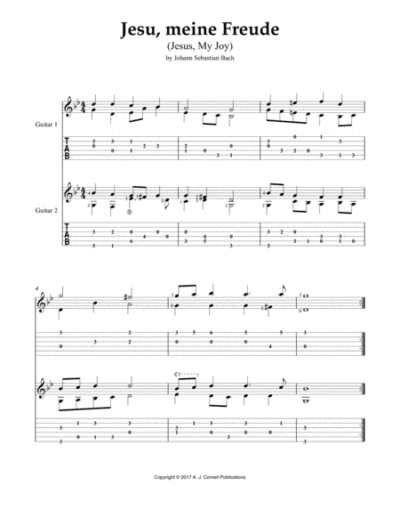 Jesu, meine Freude (Jesus, My Joy) (arr. Mark Phillips)