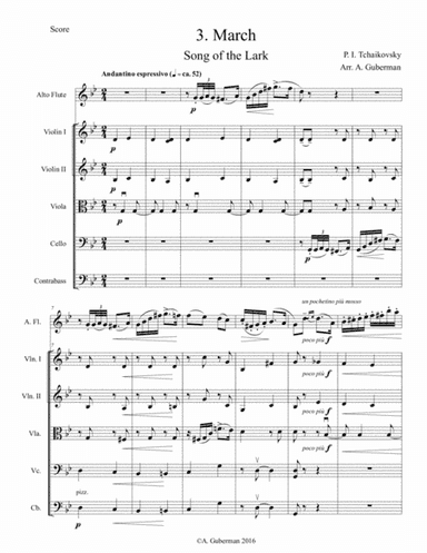 March-Song of the Lark (arr. Avraham Guberman)
