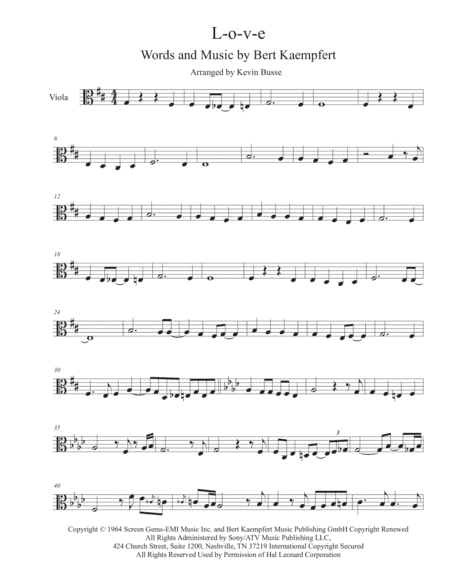 L-O-V-E (arr. Kevin Busse)