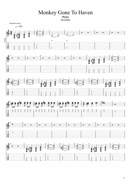 Monkey Gone To Heaven (arr. Hugo Neves)
