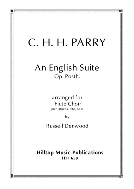 English Suite arr. flute choir (arr. R, Denwood and A. L. Wyver)