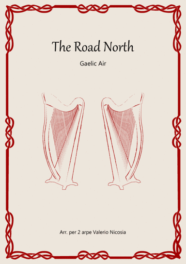 The Road North - Gaelic Air - Arrangement for 2 harps Valerio Nicosia (arr. Valerio Nicosia)