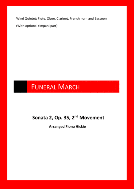Funeral March: Wind Quintet (arr. Fiona Hickie)
