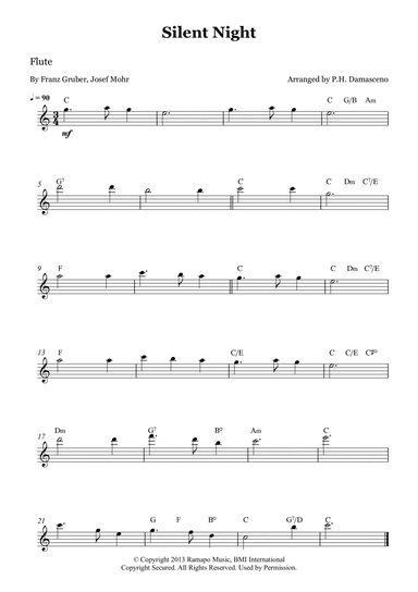 Silent Night (arr. P.H. Damasceno)