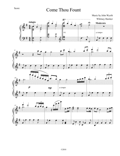 Come Thou Fount (arr. Whitney Hawker)