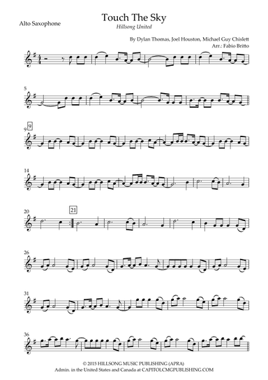 Touch The Sky (arr. Fabio Britto)