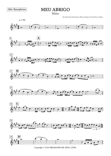 Meu Abrigo (arr. César Bortolucci)