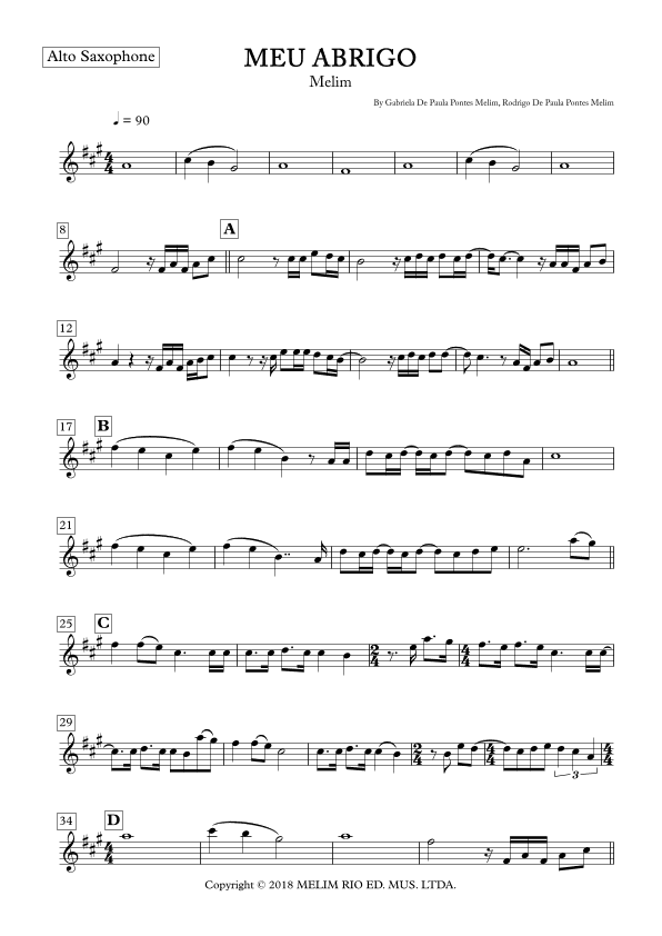 Meu Abrigo (arr. César Bortolucci)