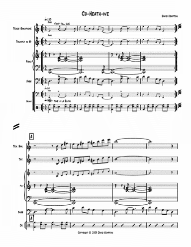 Co-Heath-Ive, a Jazz Combo bass feature