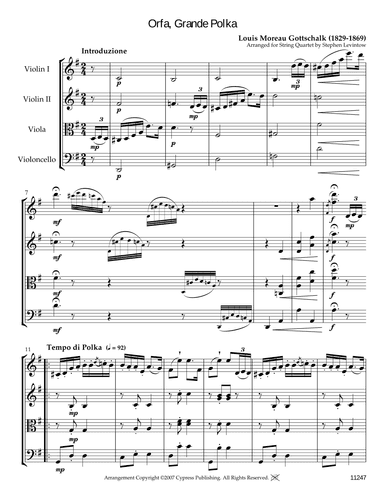 Orfa, Grande Polka (arr. Stephen Levintow)
