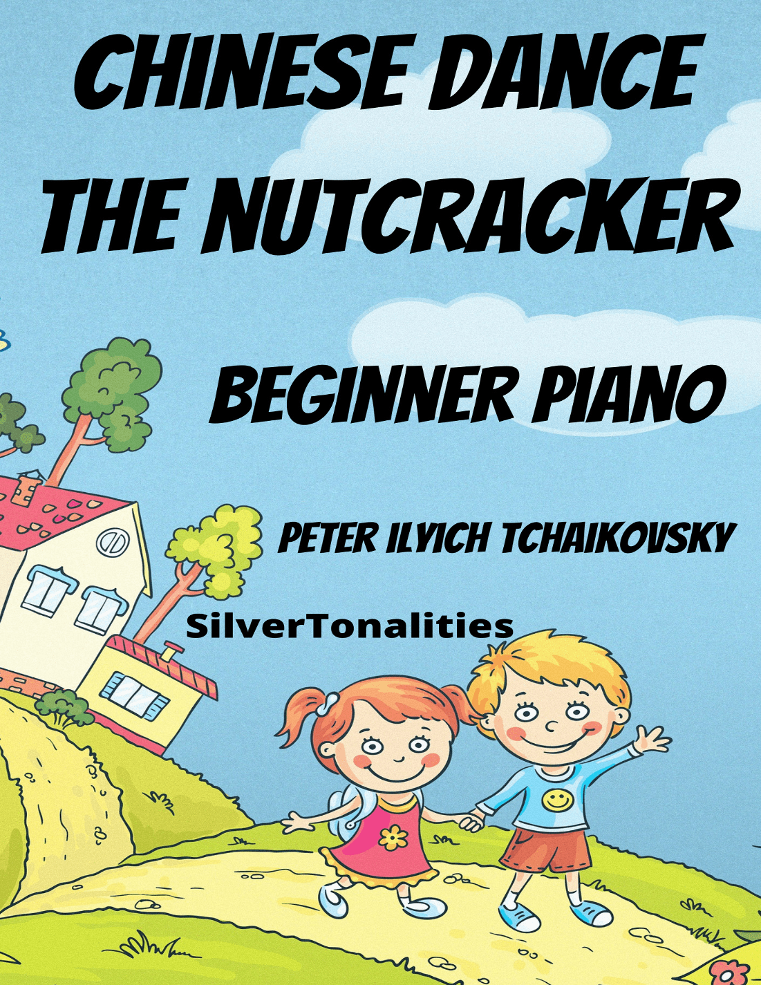 Chinese Dance the Nutcracker Suite Beginner Piano Standard Notation Sheet Music (arr. SilverTonalities)