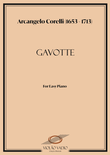 Gavotte (Easy piano) (arr. André Alberto Santos)