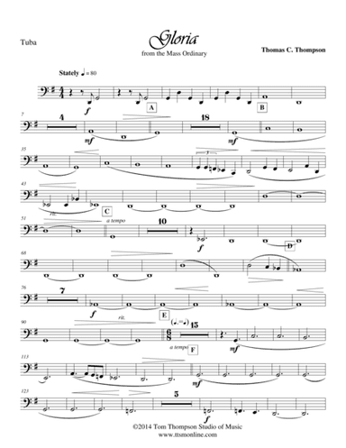GLORIA - tuba