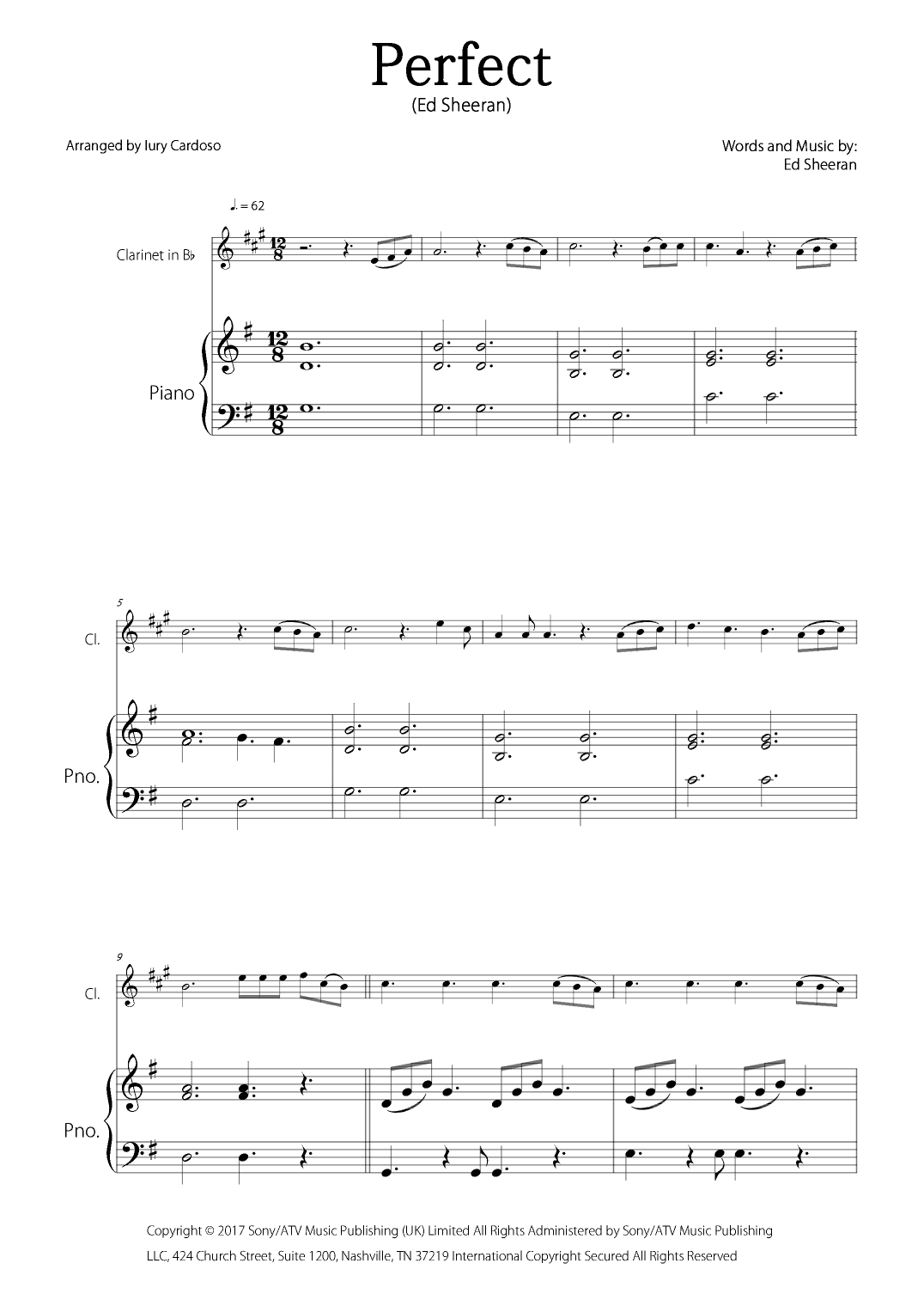 Perfect (arr. Iury Cardoso)