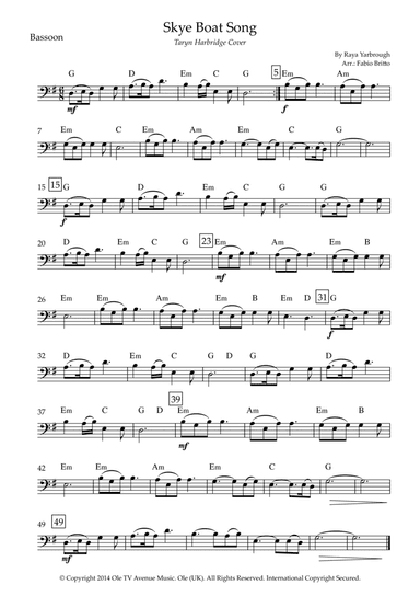 Skye Boat Song (arr. Fabio Britto)