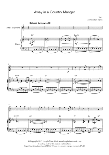 Away in a Country Manger (arr. Hoopla Sheet Music)