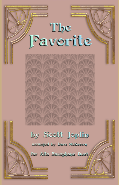 The Favorite, Two-Step Ragtime for Alto Saxophone Duet (arr. Dave McKeown)