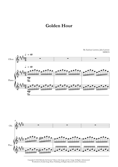 Golden Hour (arr. SMMUS)