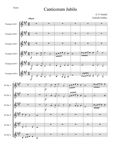 Canticorum Jubilo (arr. Gabriele Delfino)