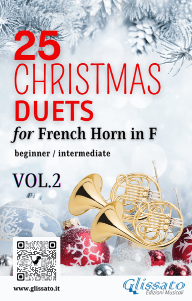 25 Christmas Duets for French Horn in F - VOL.2 (arr. Francesco Leone)