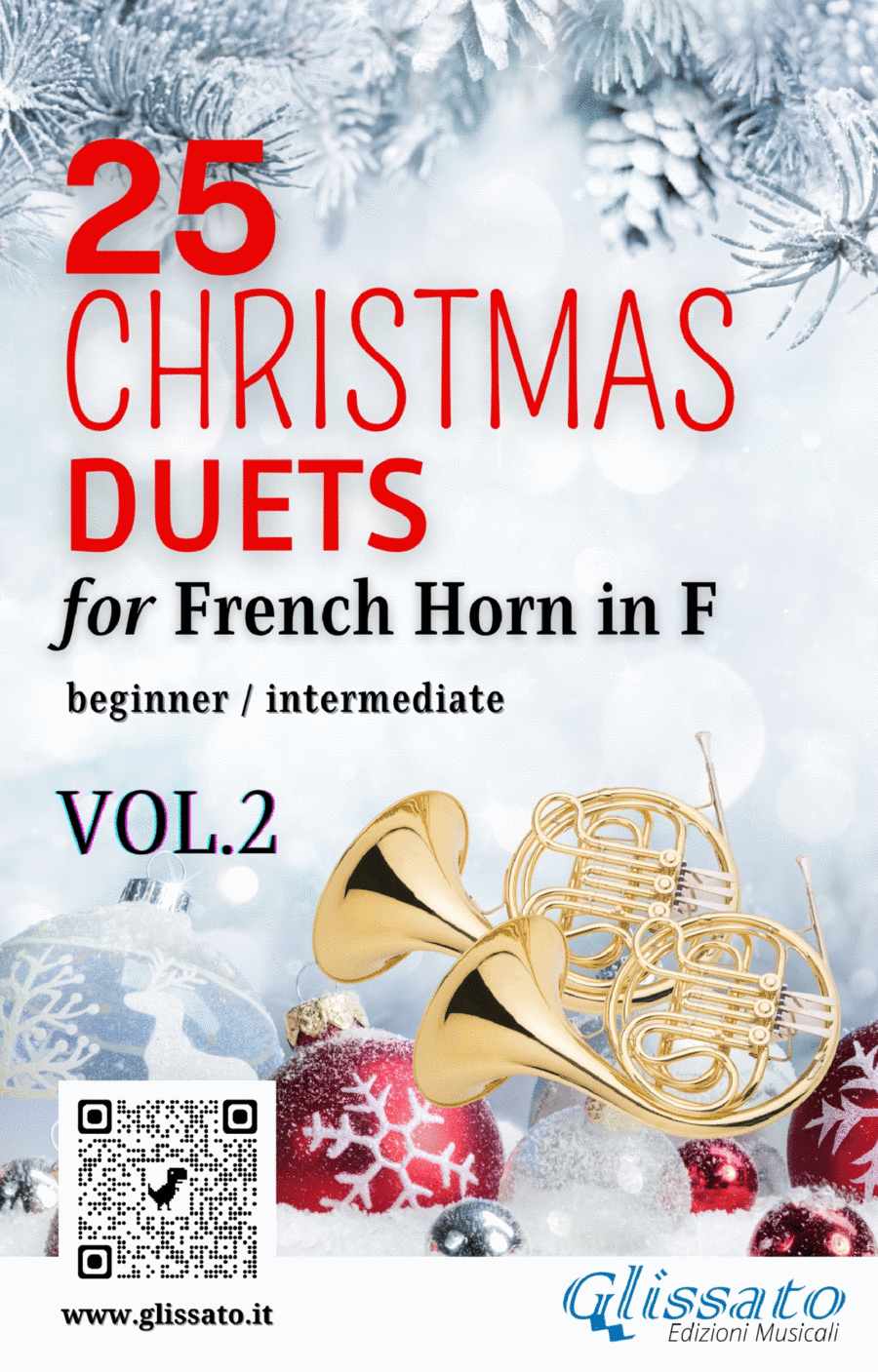 25 Christmas Duets for French Horn in F - VOL.2 (arr. Francesco Leone)