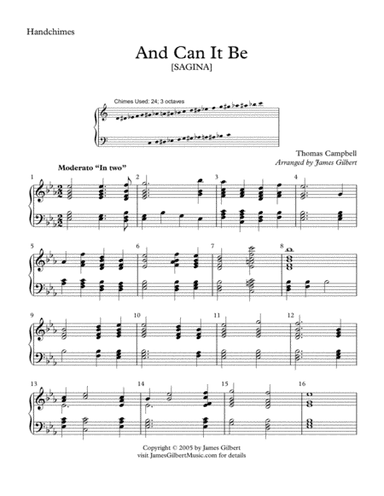 And Can It Be (arr. James Gilbert)
