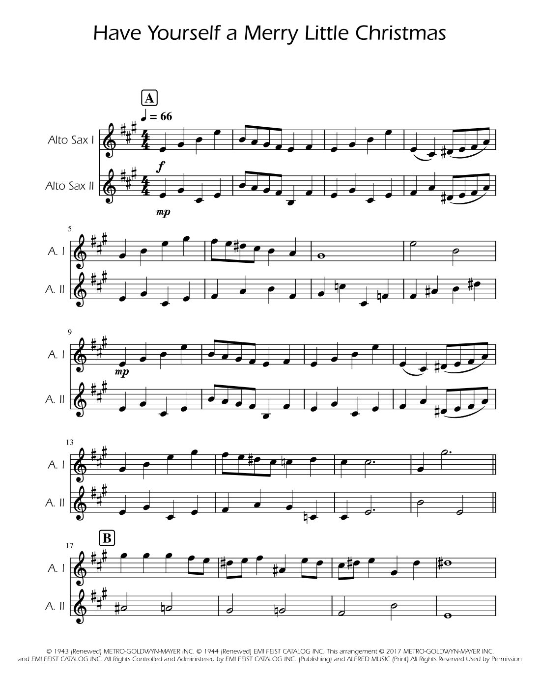 Have Yourself A Merry Little Christmas (arr. Ygor Nunes)