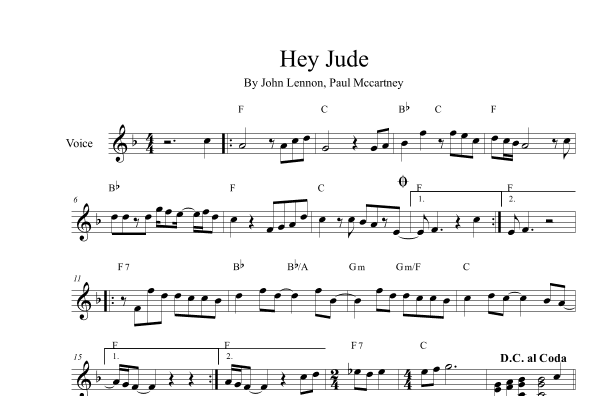 Hey Jude (arr. Bruno Malaguti)