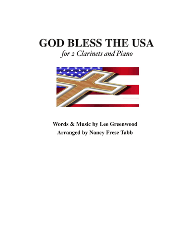 God Bless The U.s.a. (arr. Nancy Frese Tabb)