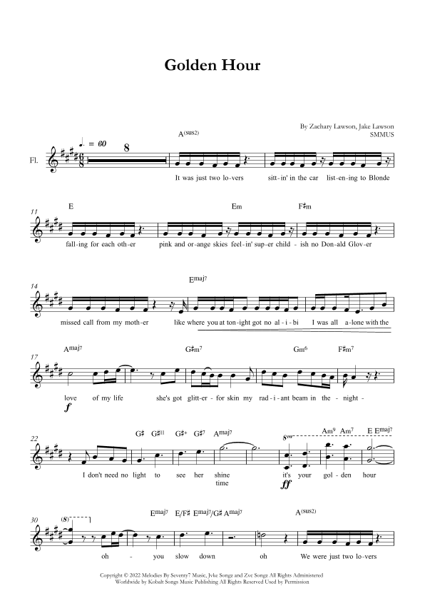 Golden Hour (arr. SMMUS)