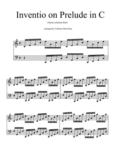 Inventio on a Prelude in C (arr. Nicholo Dela Pena)