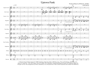 Uptown Funk (arr. K Davies)