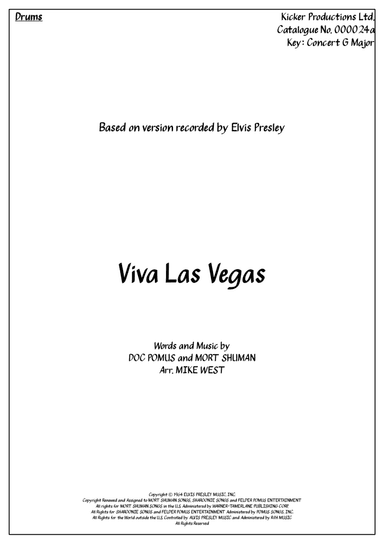 Viva Las Vegas (arr. Arr. Mike West)