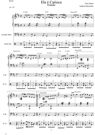 Ela 'e Carioca (arr. Gabriel Busarello)