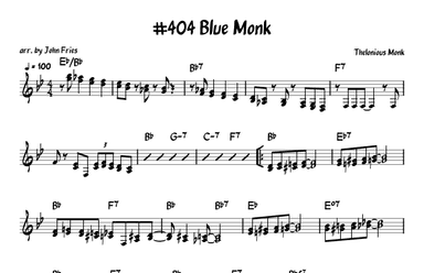 Blue Monk (arr. John Fries)
