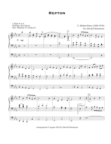 Repton (arr. David Christensen)