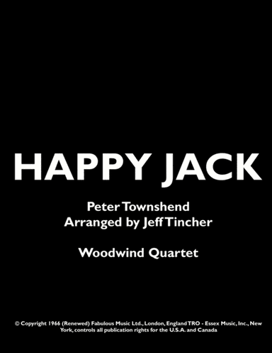 Happy Jack (arr. Jeff Tincher)