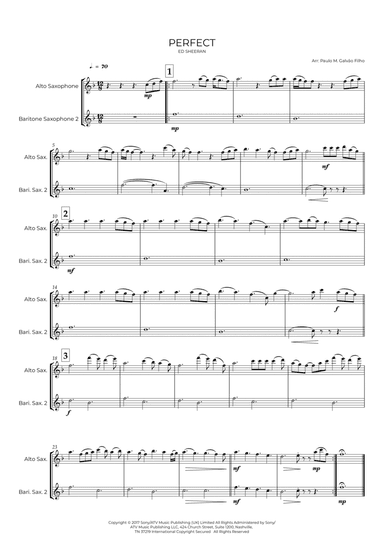 Perfect (arr. Paulo Galvão Filho)