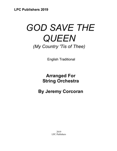 God Save the Queen (My Country Tis of Thee) (arr. Jeremy Corcoran)