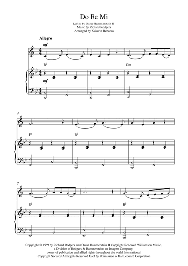 Do-re-mi (arr. Kaiserin Rebecca)