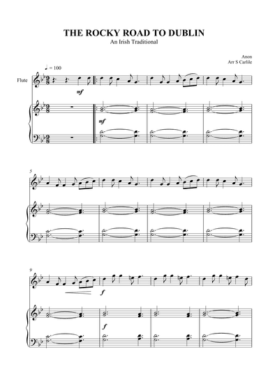 The Rocky Road to Dublin (arr. SCMusic)