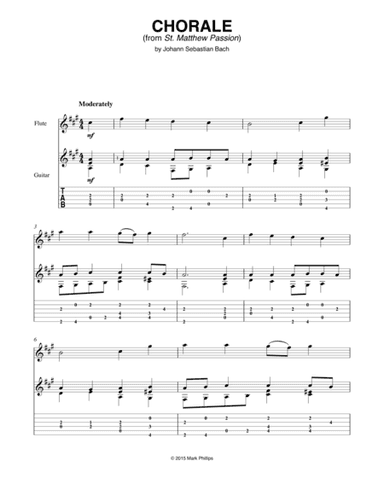 Chorale (from St. Matthew Passion) (arr. Mark Phillips)